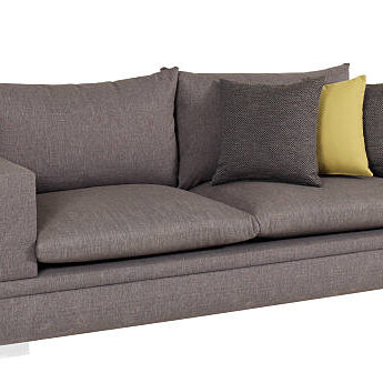 Sofa on white background