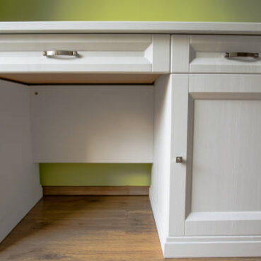 White desk