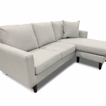 Modern sofa on white background with clipping path